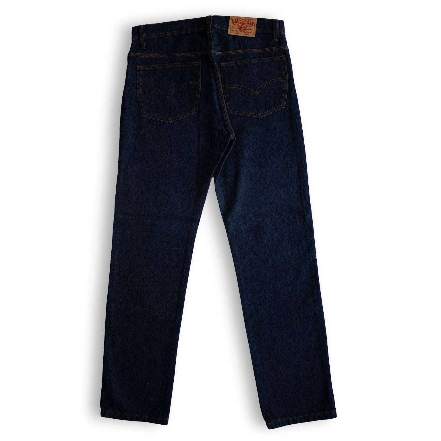 Jeans Clásicos de Corte Recto para Hombre | azul oscuro | Marca Libanés
