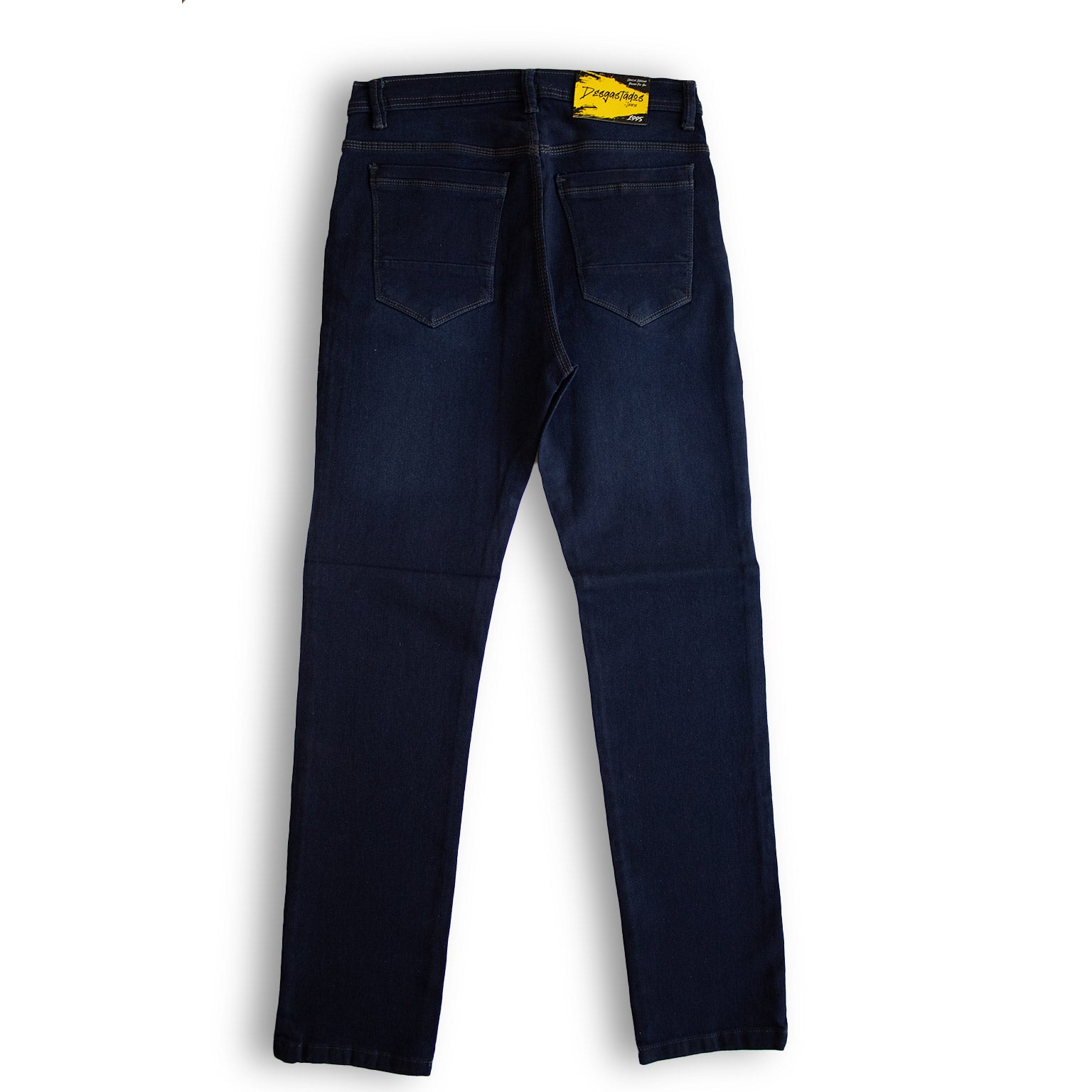 Pantalón Skinny para Hombre | Mezclilla Stretch Azul Oscuro | Marca Desgastados