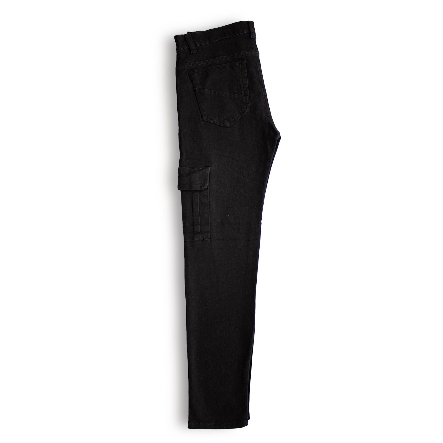 Jeans Cargo para Hombre | mezclilla estrech negro | Marca Matt